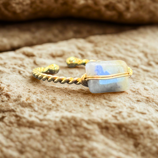 Bague Alana -Labradorite