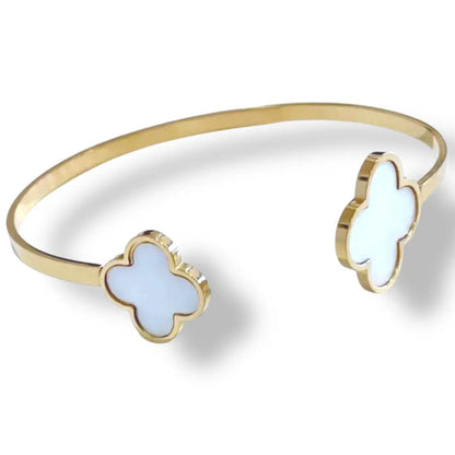 Bracelet -Trèfle Jade