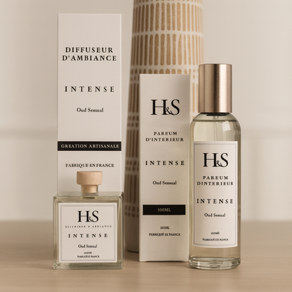 Coffret Parfum d'ambiance INTENSE- Oud Santal