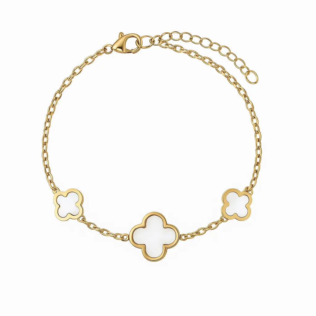 Bracelet Trèfle Éclat Nacré Harmony & Senteur