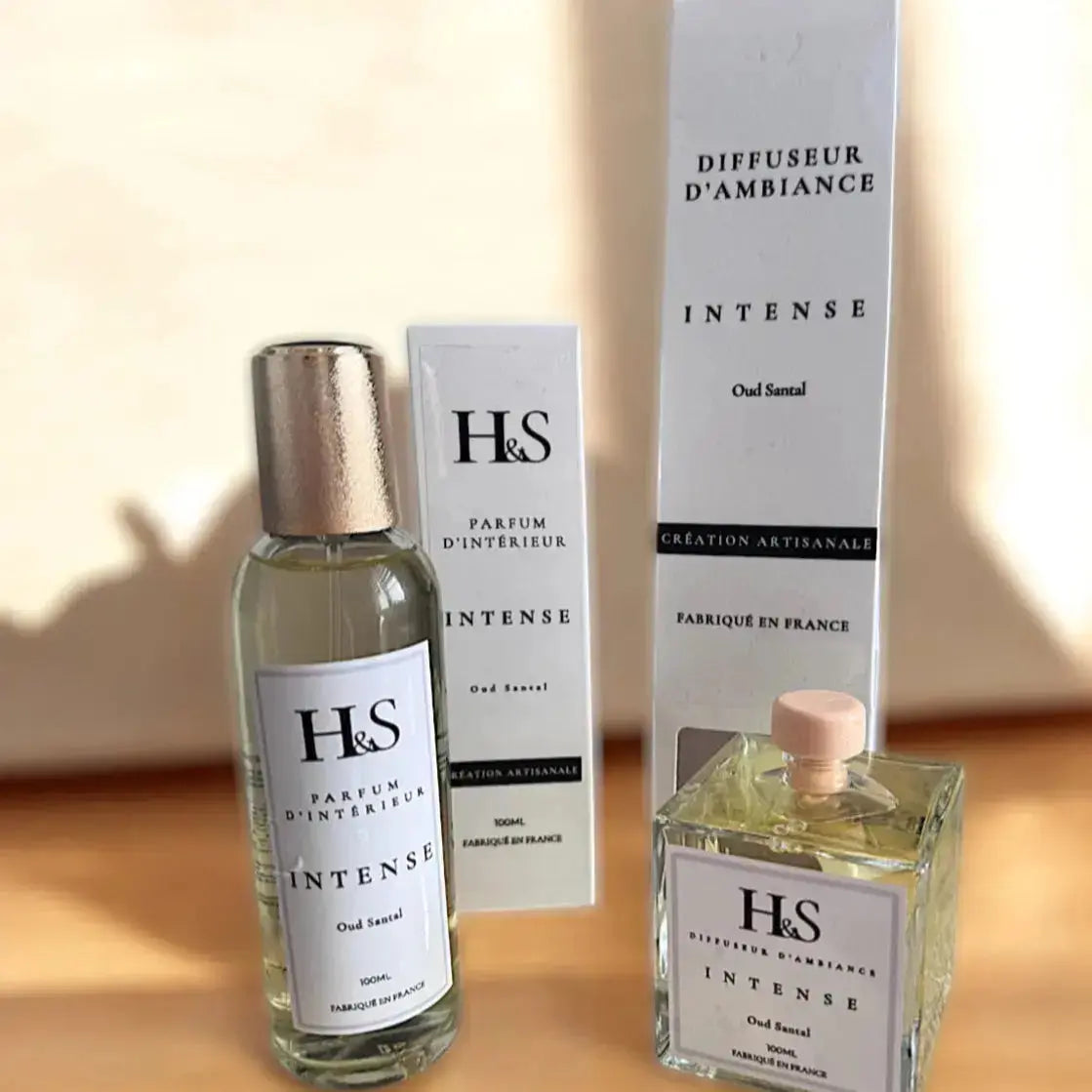 Diffuseur d'ambiance INTENSE-Oud santal -100ml