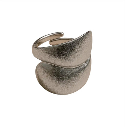 Bague argentée Épure Minimaliste Harmony & Senteur