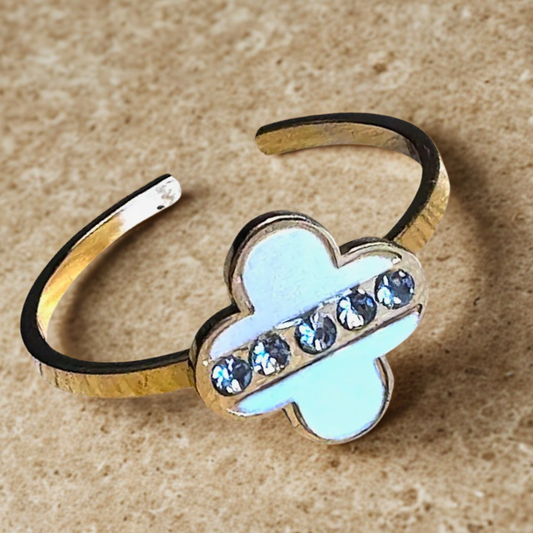 Bague Trèfle Éclat