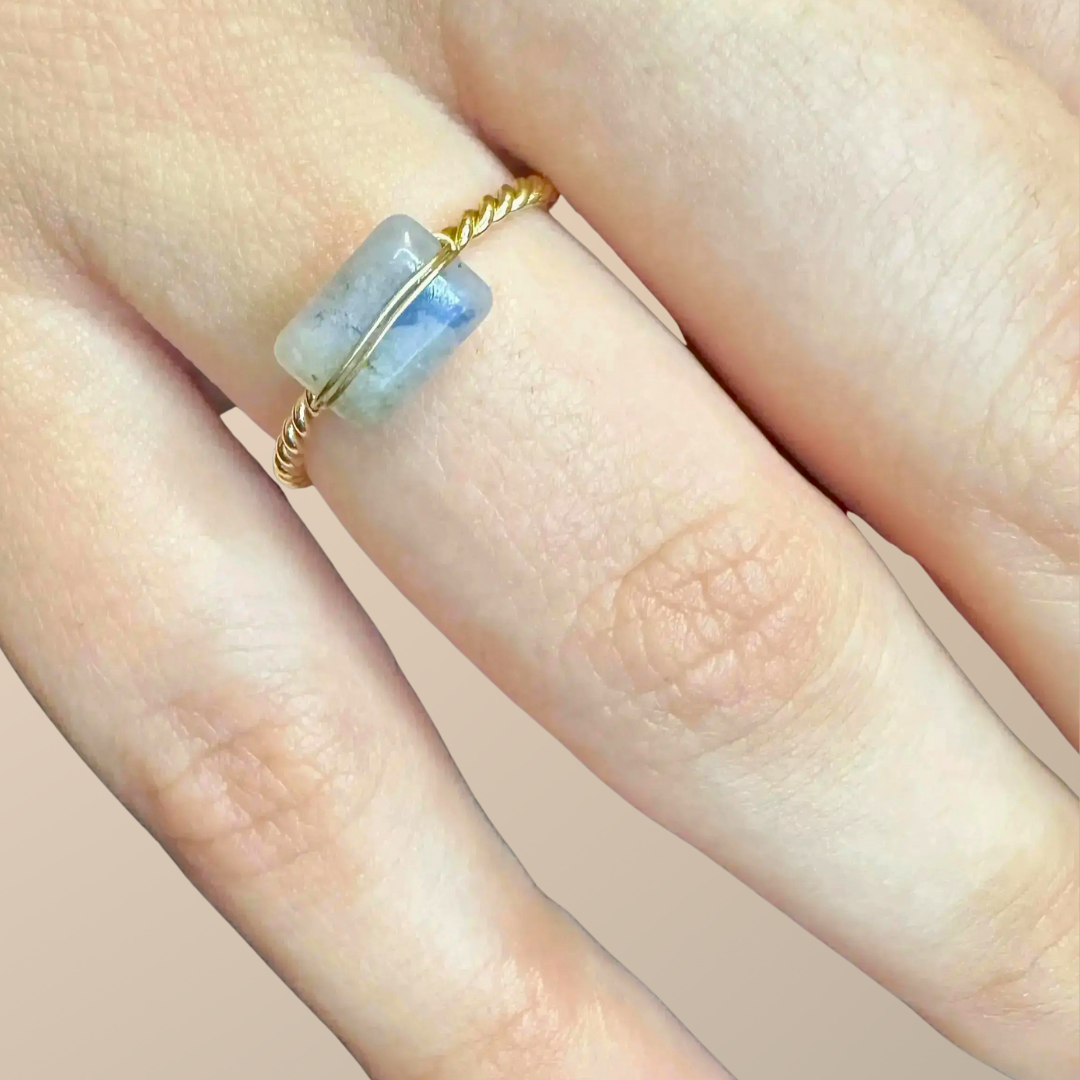 Bague Alana -Labradorite
