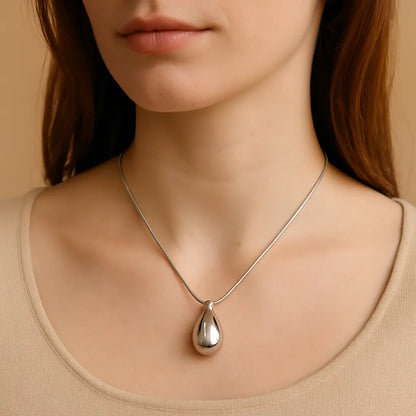 Collier doré ou argenté Goutte d'éclat - Harmony & Senteur