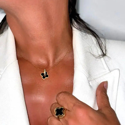 Bague Énigma Noire Harmony & Senteur