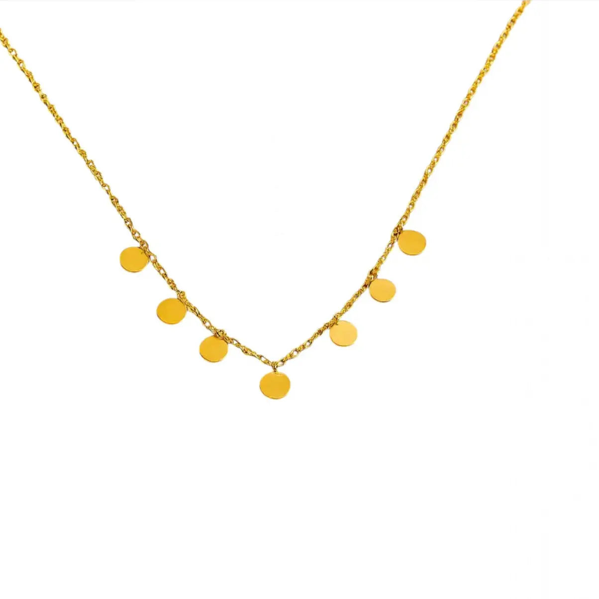 Collier Luna – doré, minimaliste Harmony & Senteur