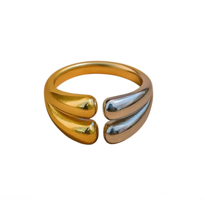 Bague Naëlle - Bicolore doré & argenté Harmony & Senteur