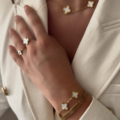 Bracelet Trèfle Éclat